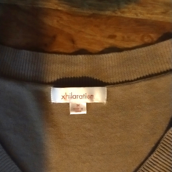 Sweater top🌈Women's low cut wide waist sweater - Picture 10 of 10